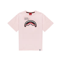 SHARK BASIC REG T-SHIRT LIGHT PINK