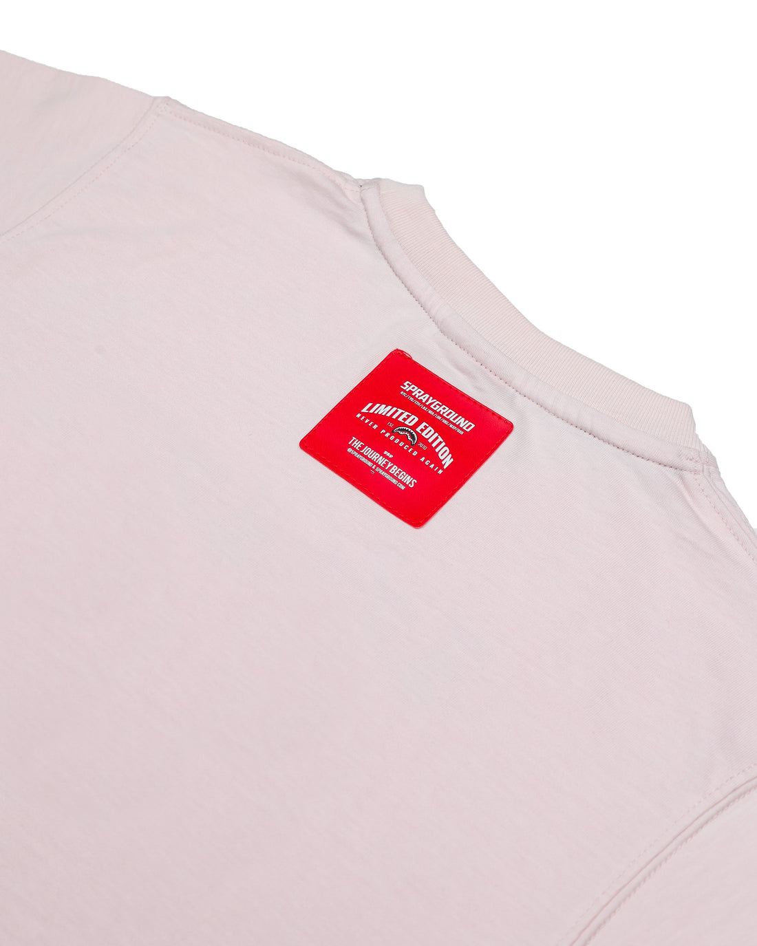 SHARK BASIC REG T-SHIRT LIGHT PINK