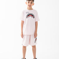SHARK BASIC REG T-SHIRT LIGHT PINK