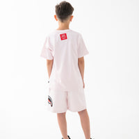 SHARK BASIC REG T-SHIRT LIGHT PINK