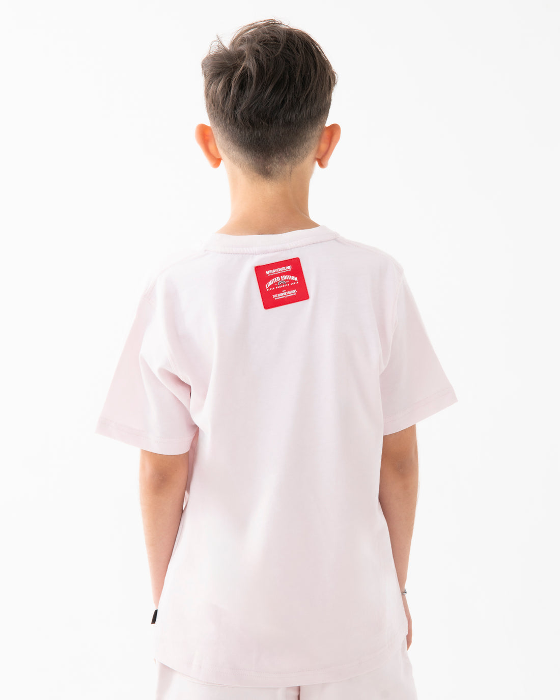 SHARK BASIC REG T-SHIRT LIGHT PINK
