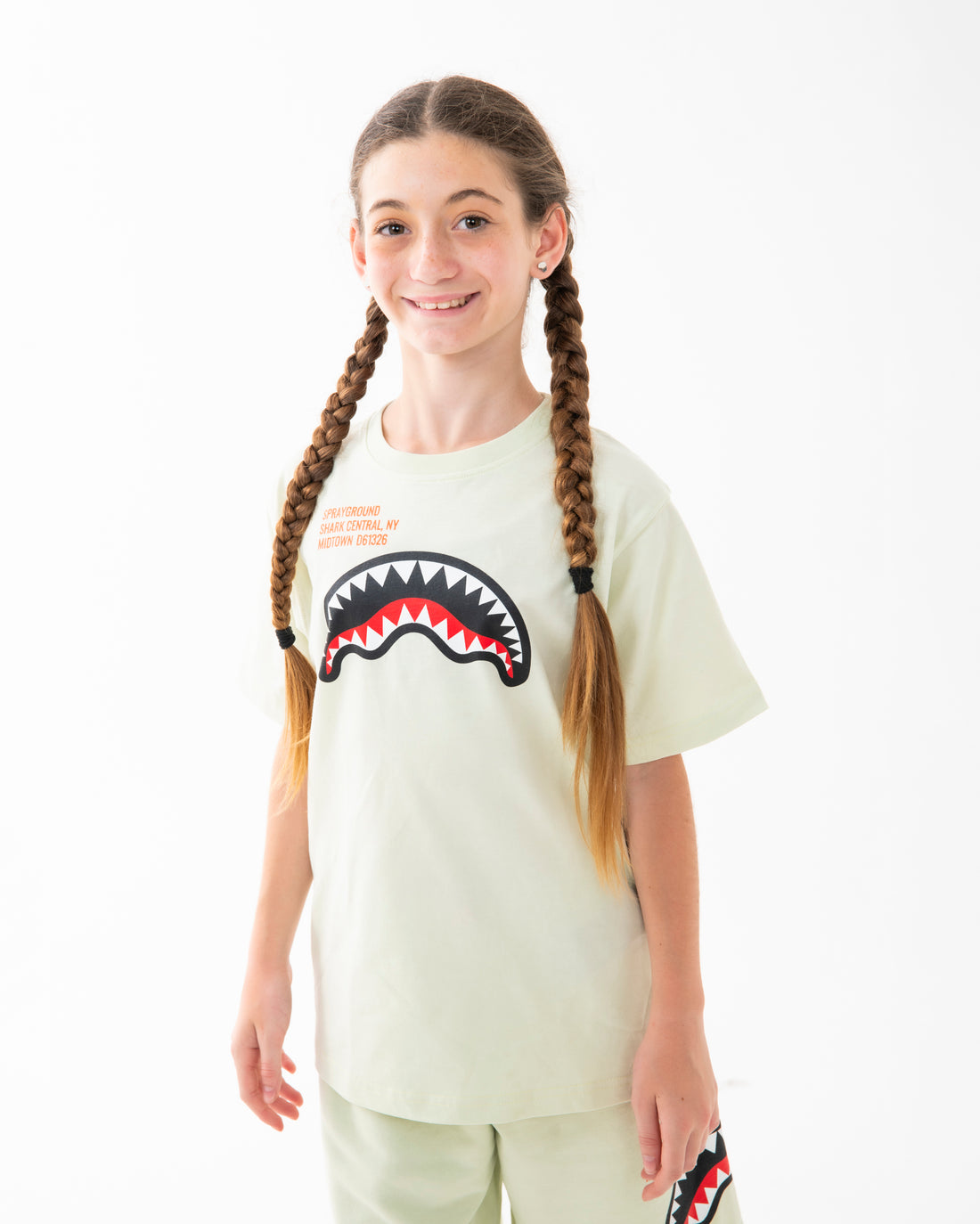 SHARK BASIC REG T-SHIRT SAGE