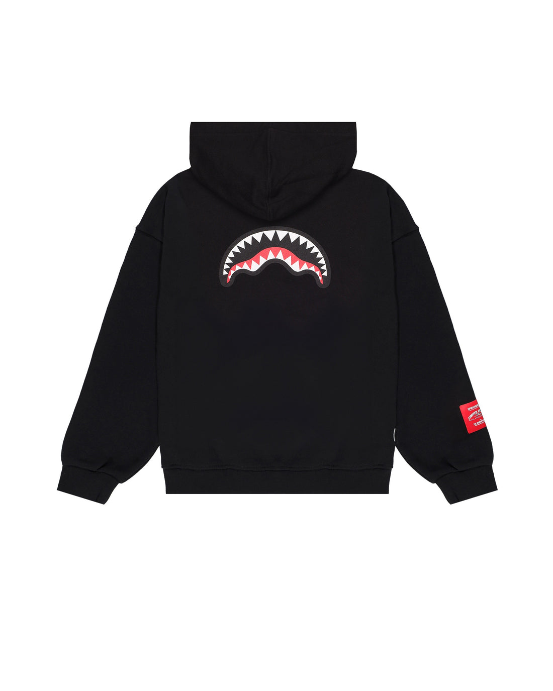 SHARK BASIC OVER FULLZIP HOODIE BLK