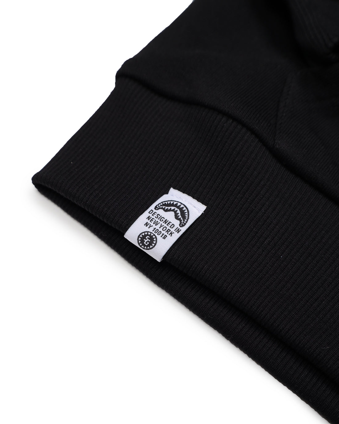 SHARK BASIC OVER FULLZIP HOODIE BLK
