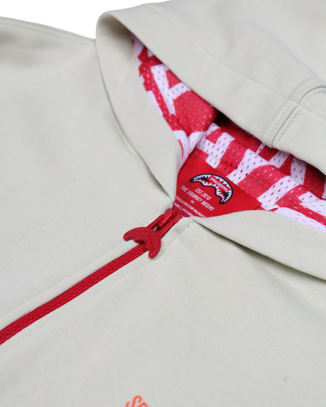SHARK BASIC OVER FULLZIP HOODIE SAGE
