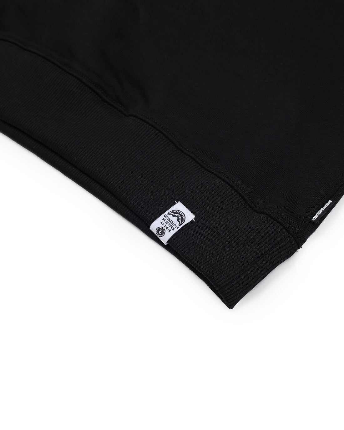 SHARK BASIC BLK REGULAR CREWNECK