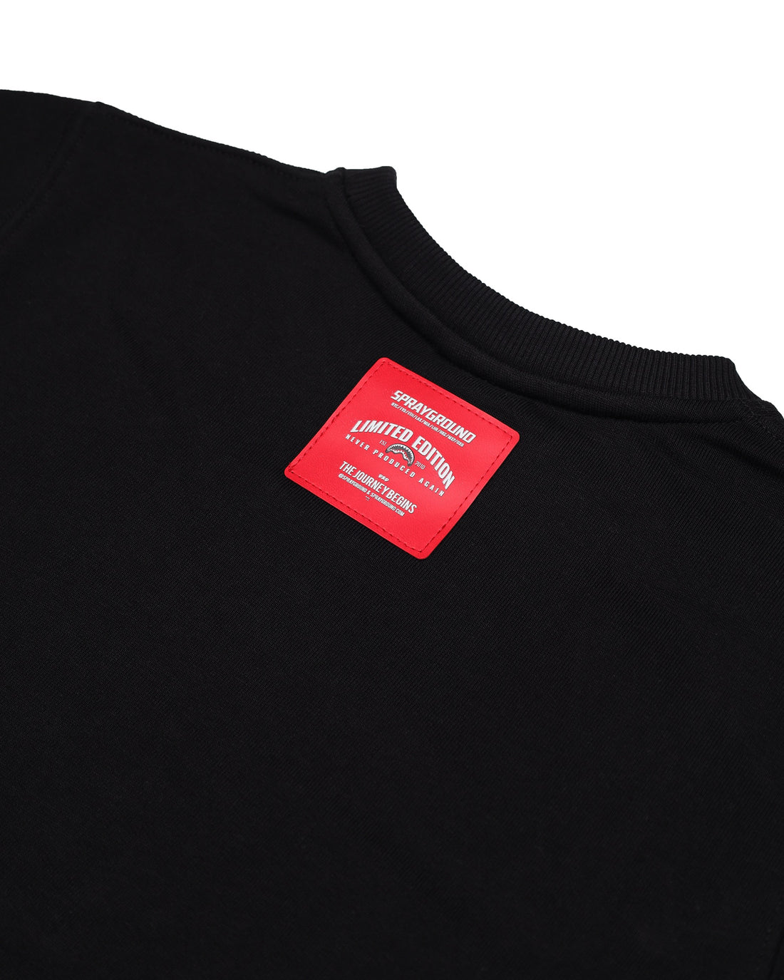 SHARK BASIC BLK REGULAR CREWNECK