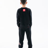 SHARK BASIC BLK REGULAR CREWNECK