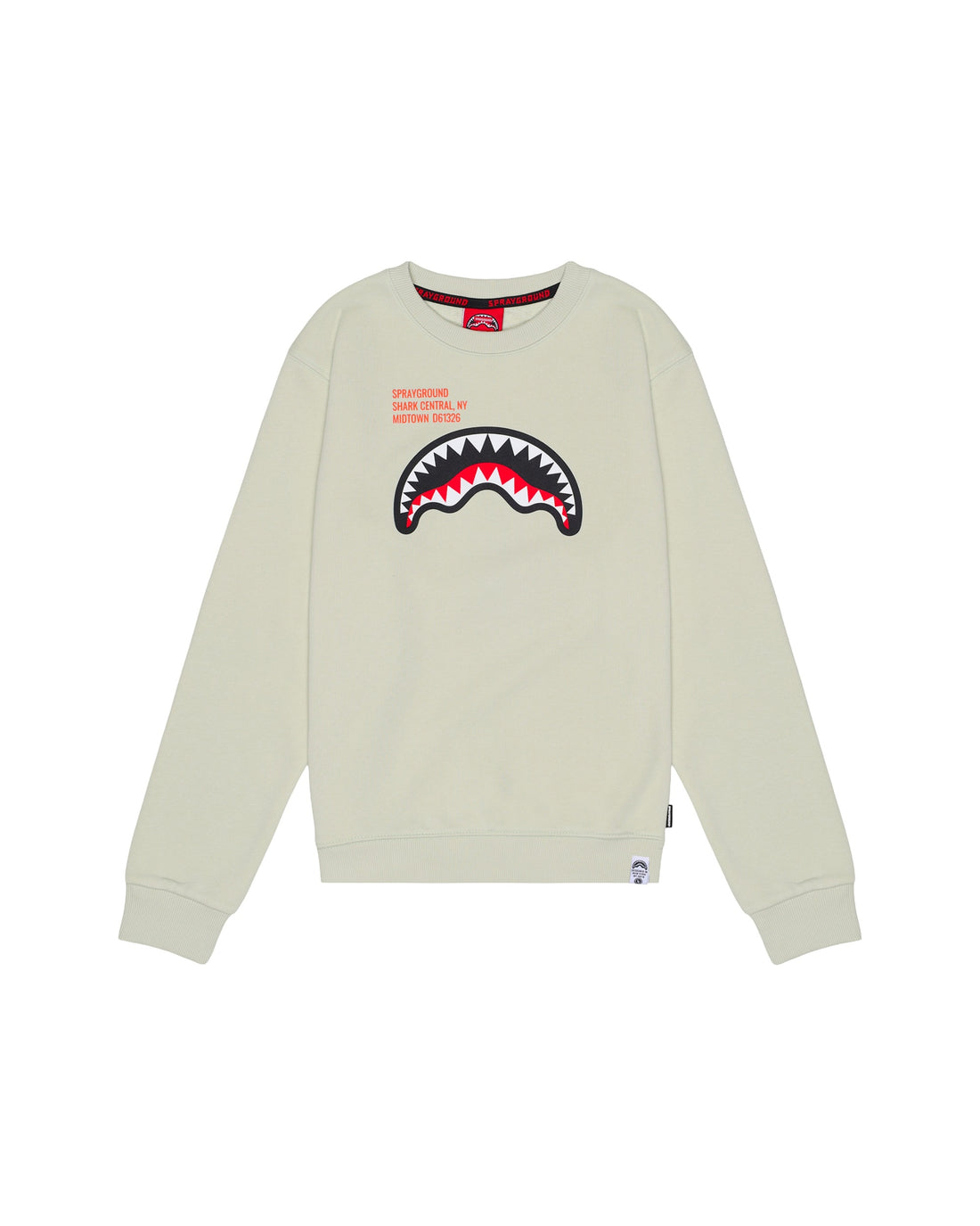 SHARK BASIC SAGE REGULAR CREWNECK