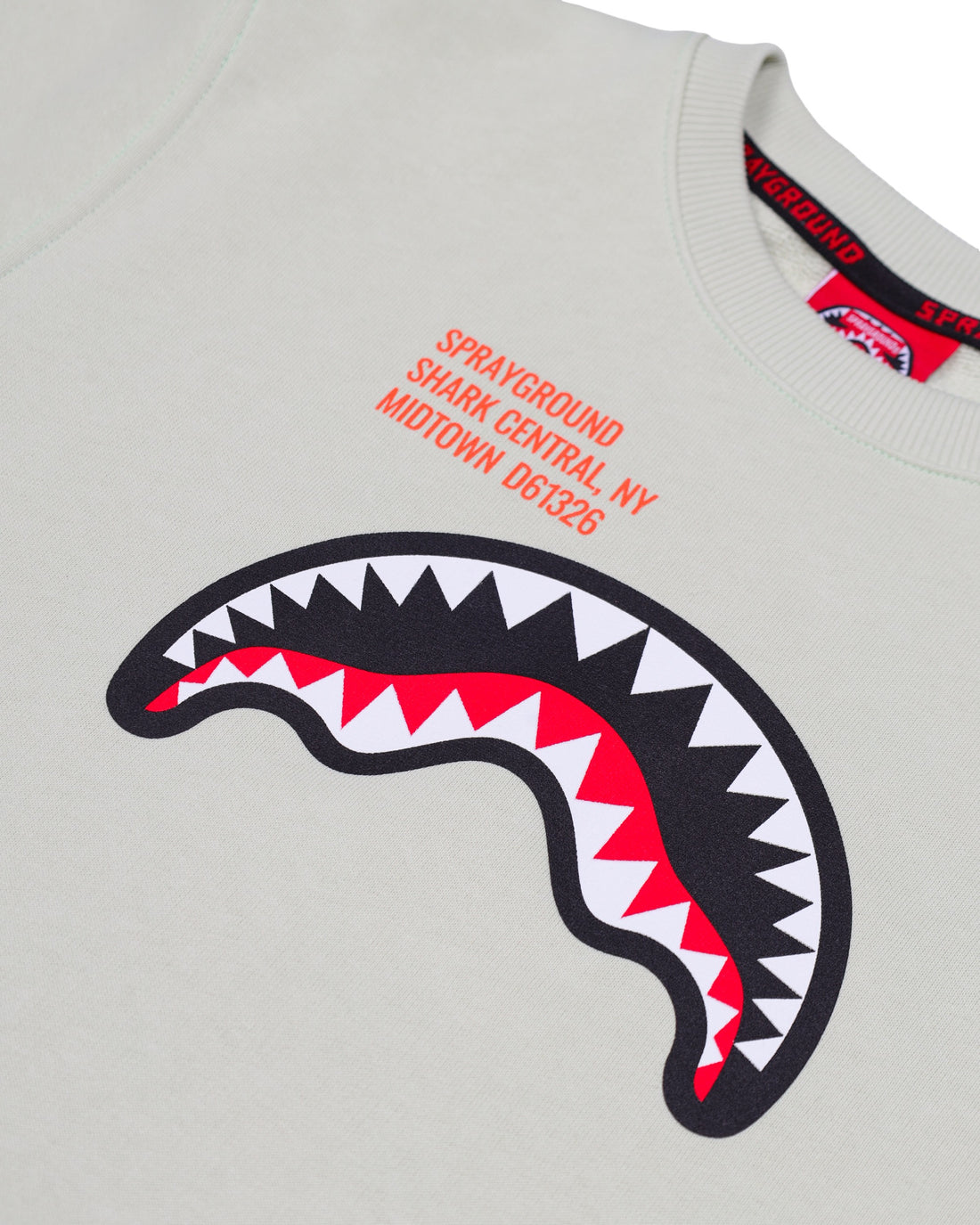 SHARK BASIC SAGE REGULAR CREWNECK