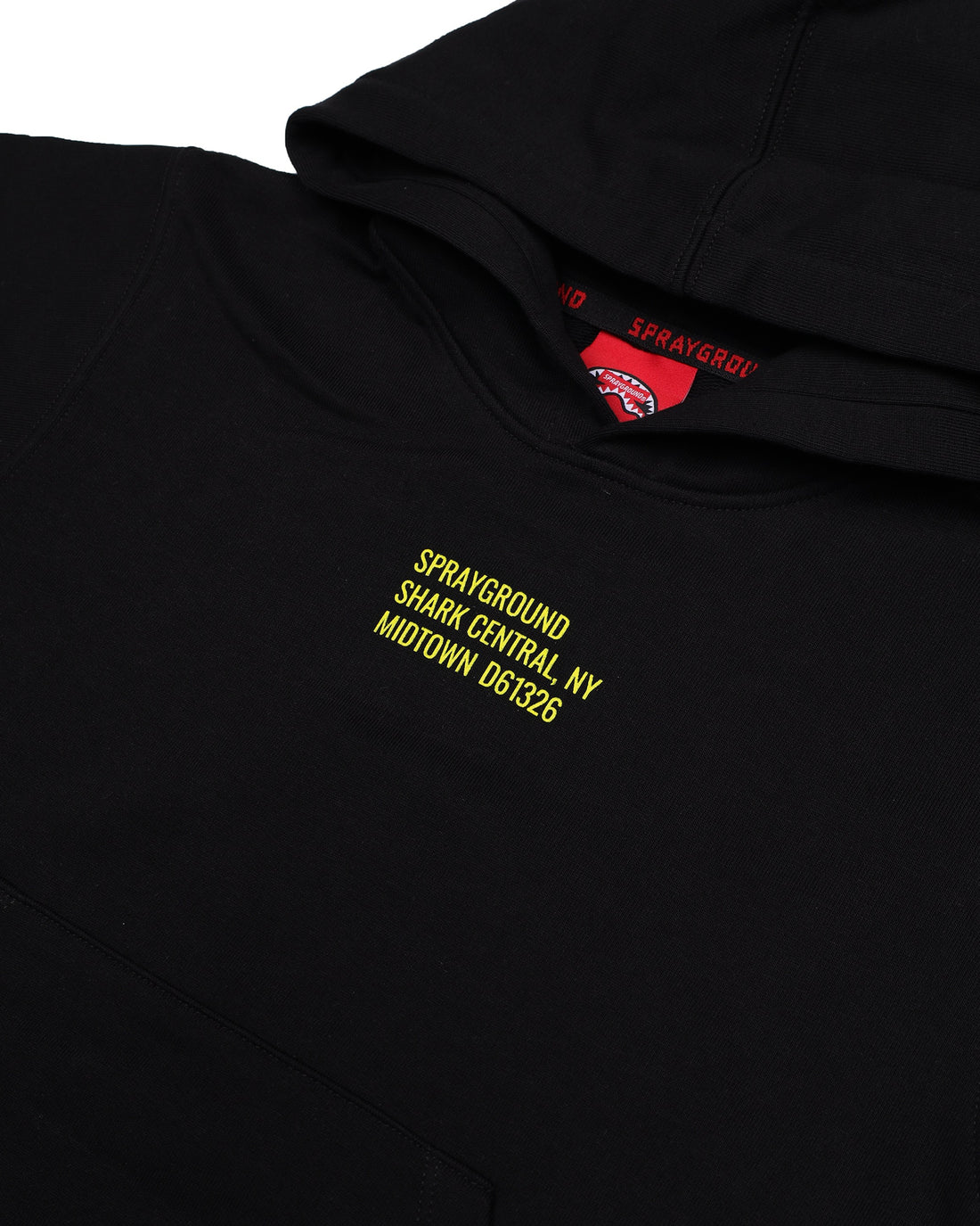 SHARK BASIC REGULAR HOODIE BLK