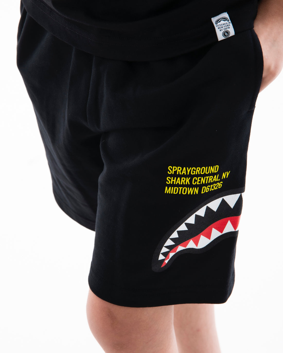 SHARK BASIC SHORTS BLK