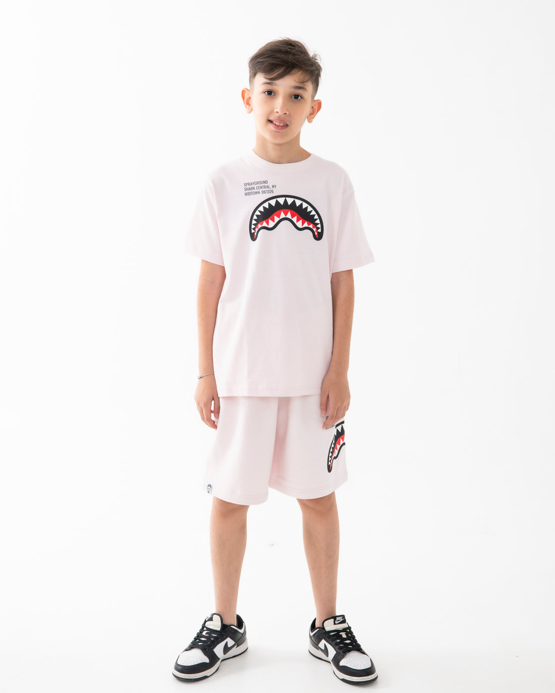 SHARK BASIC SHORTS LIGHT PINK