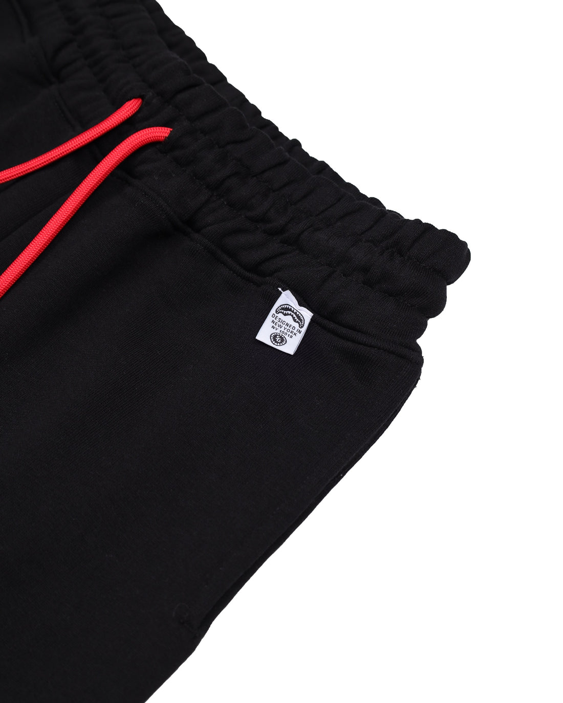 SHARK BASIC BAGGY PANTS BLACK