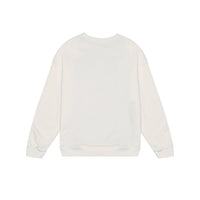 BEAR IN THE POCKET IVORY OVER CREWNECK