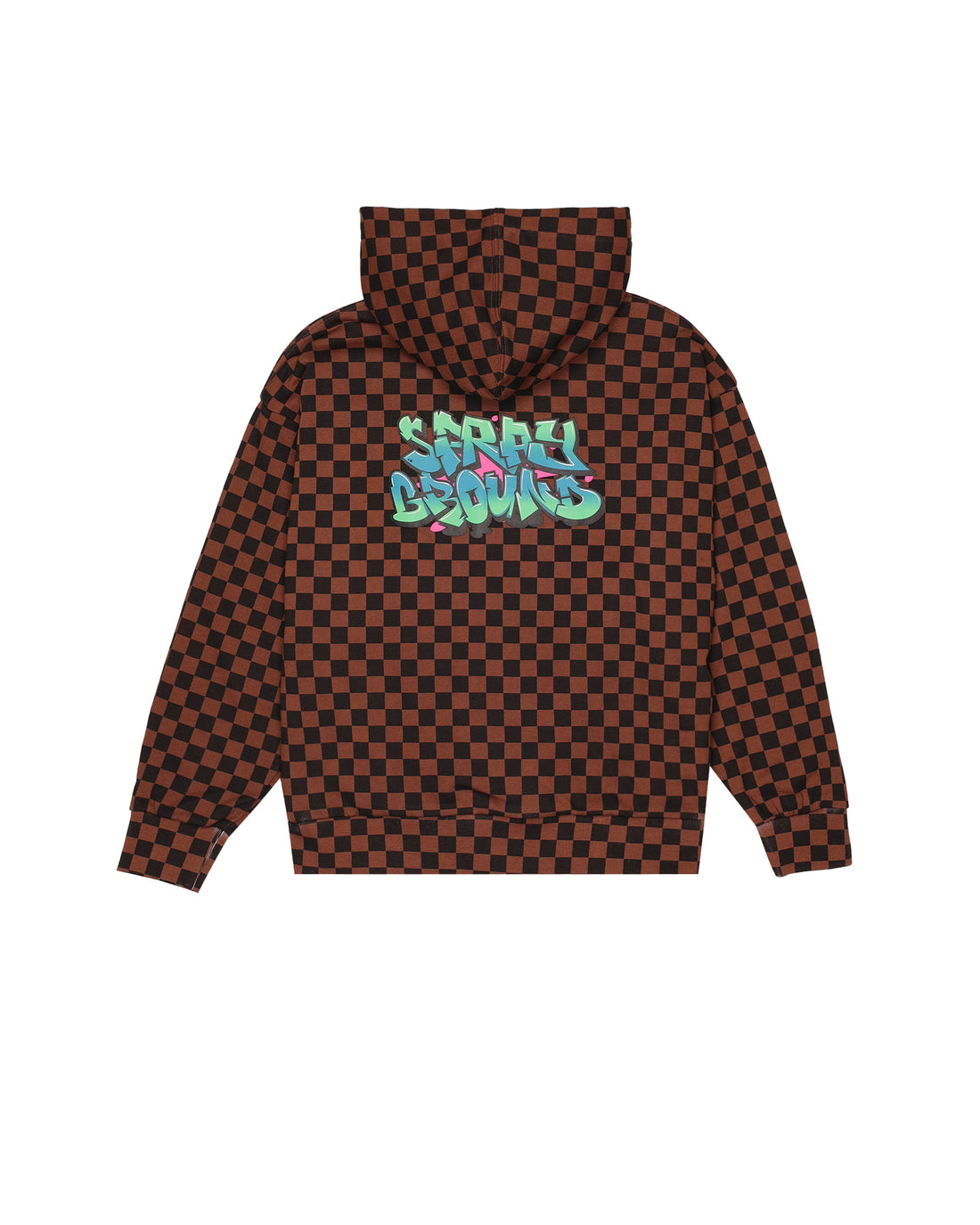 CATCH BEAR CHECK OVER FULLZIP HOODIE