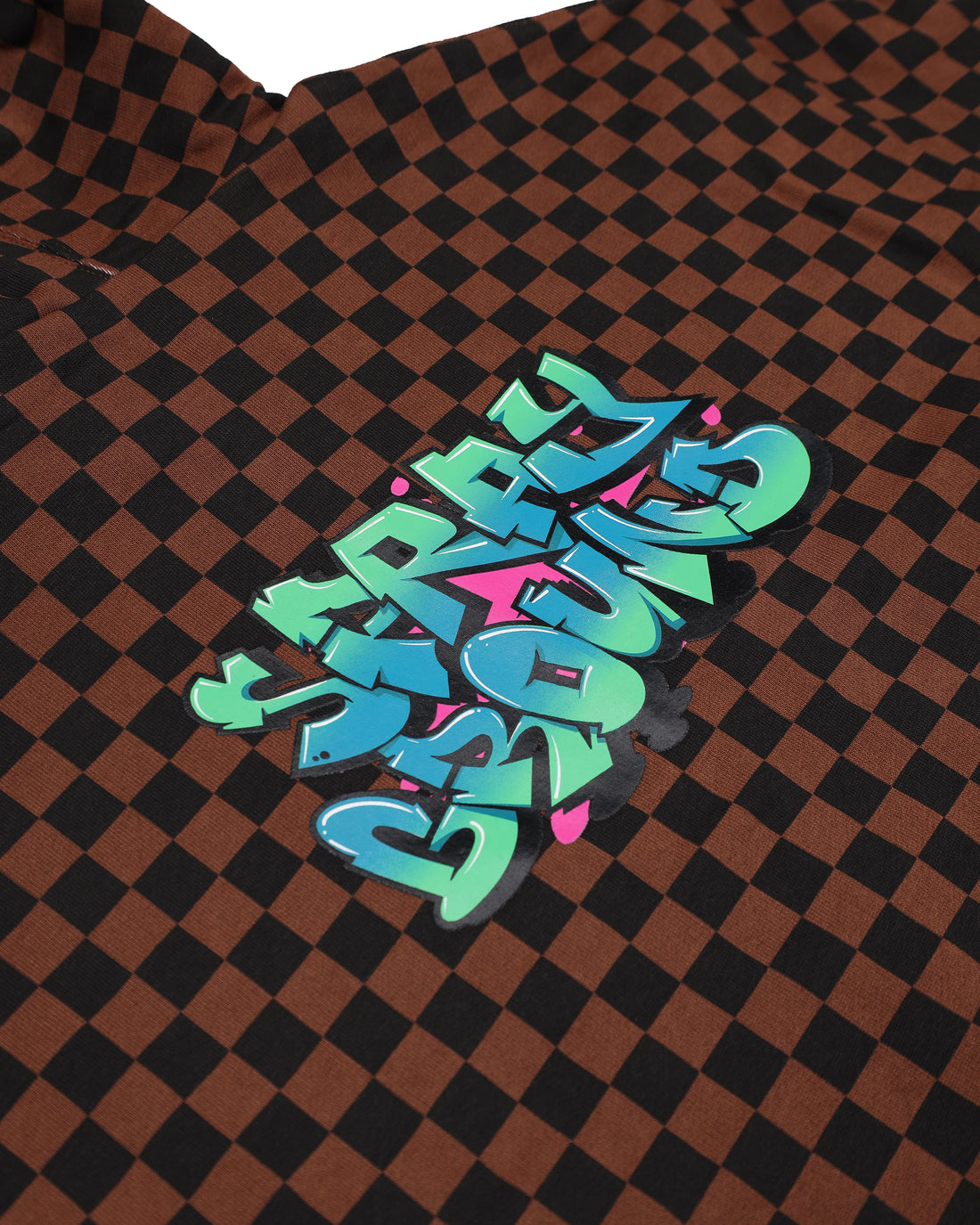 CATCH BEAR CHECK OVER FULLZIP HOODIE