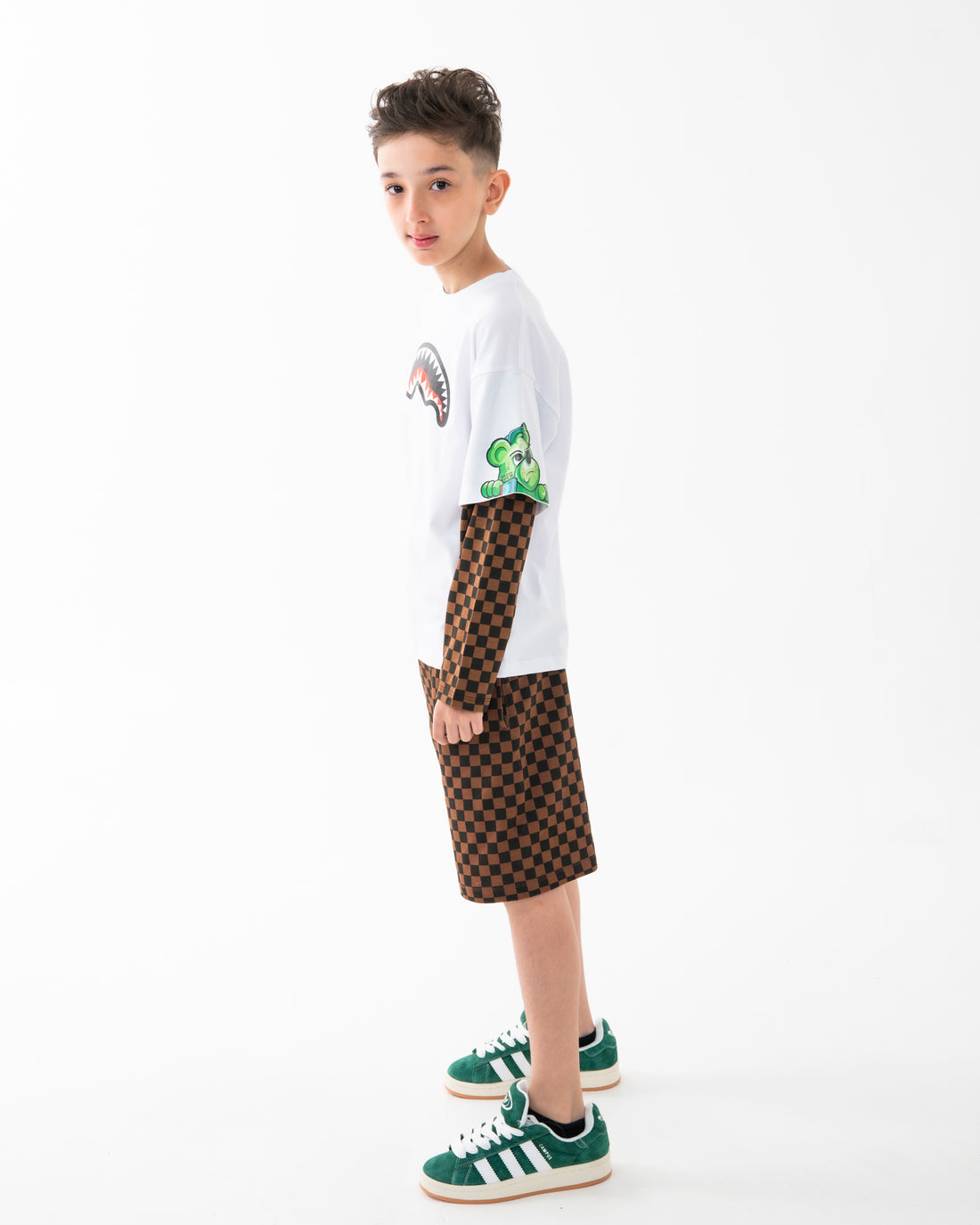 CATCH BEAR DOUBLE T-SHIRT