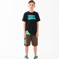 CATCH  BEAR REGULAR T-SHIRT BLK