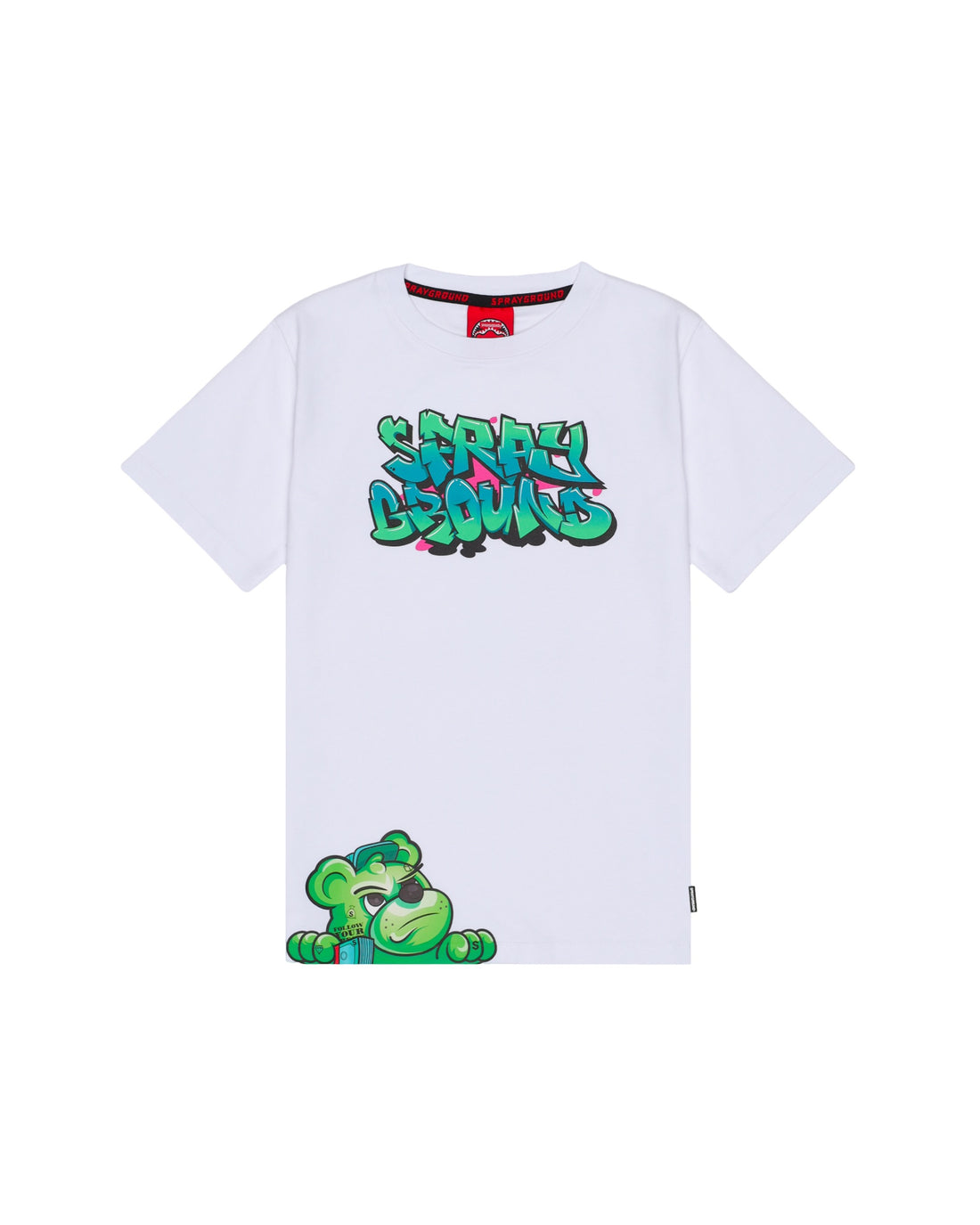 CATCH  BEAR REGULAR T-SHIRT WHT