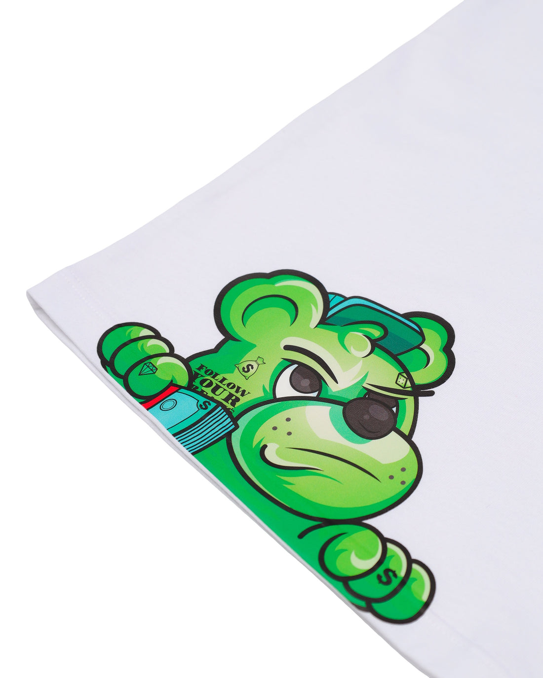 CATCH  BEAR REGULAR T-SHIRT WHT