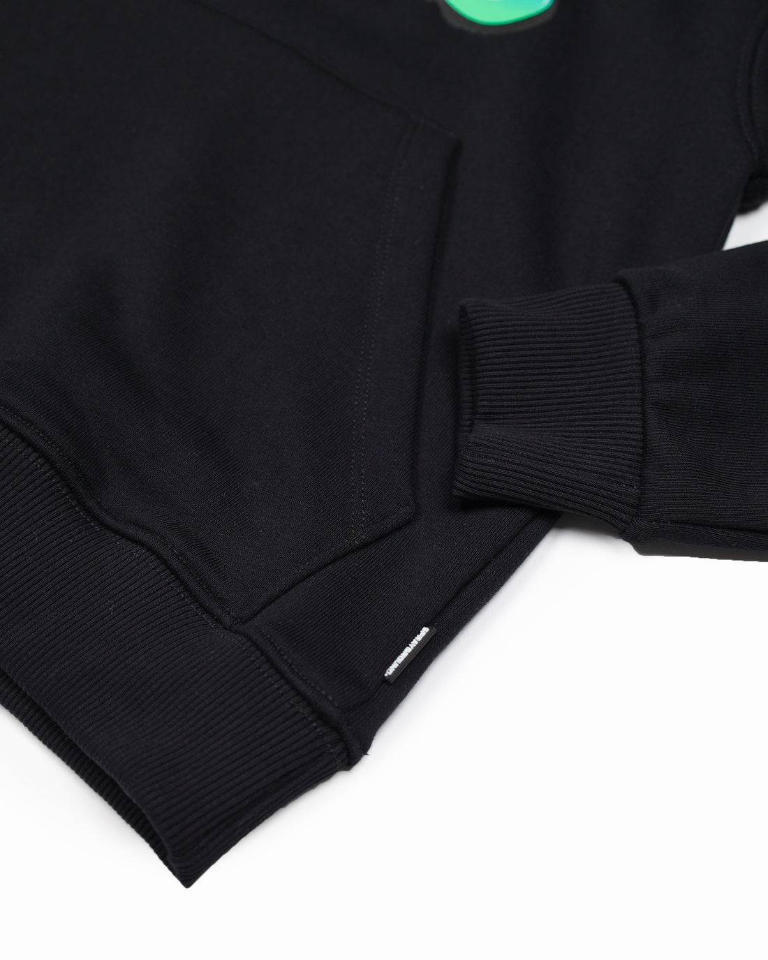 CATCH THE BEAR REGULAR HOODIE BLK