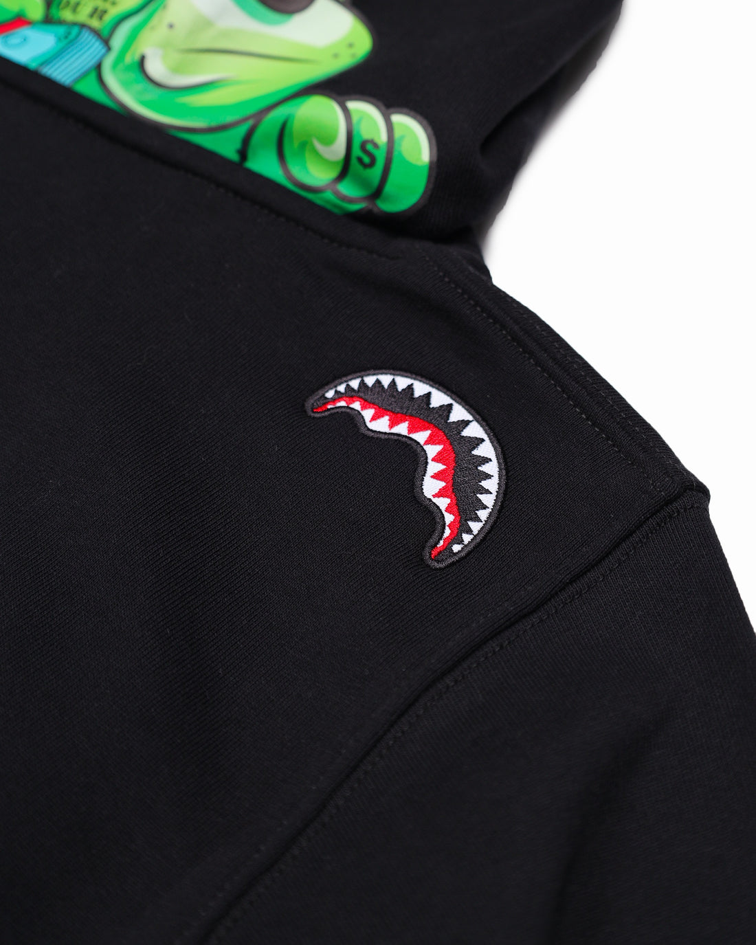 CATCH THE BEAR REGULAR HOODIE BLK