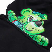 CATCH THE BEAR REGULAR HOODIE BLK