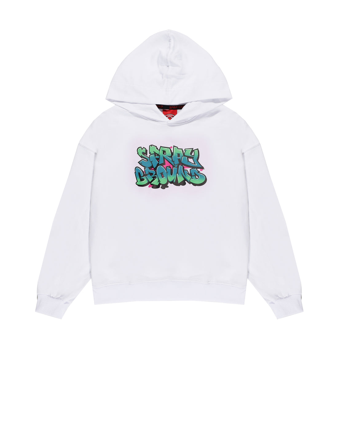 CATCH THE BEAR REGULAR HOODIE WHT