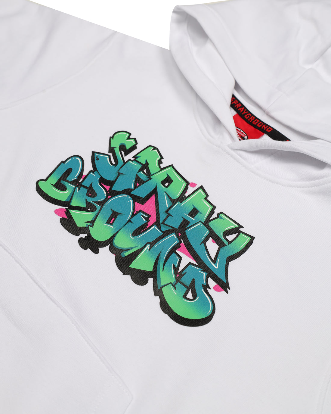 CATCH THE BEAR REGULAR HOODIE WHT