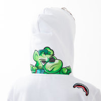 CATCH THE BEAR REGULAR HOODIE WHT