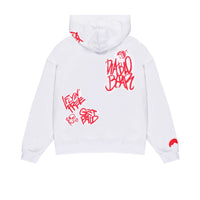 VANDAL DIABLO BEAR WHITE OVER HOODIE