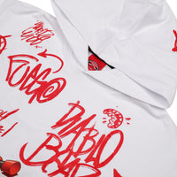 VANDAL DIABLO BEAR WHITE OVER HOODIE