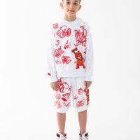 VANDAL DIABLO BEAR WHITE OVER HOODIE