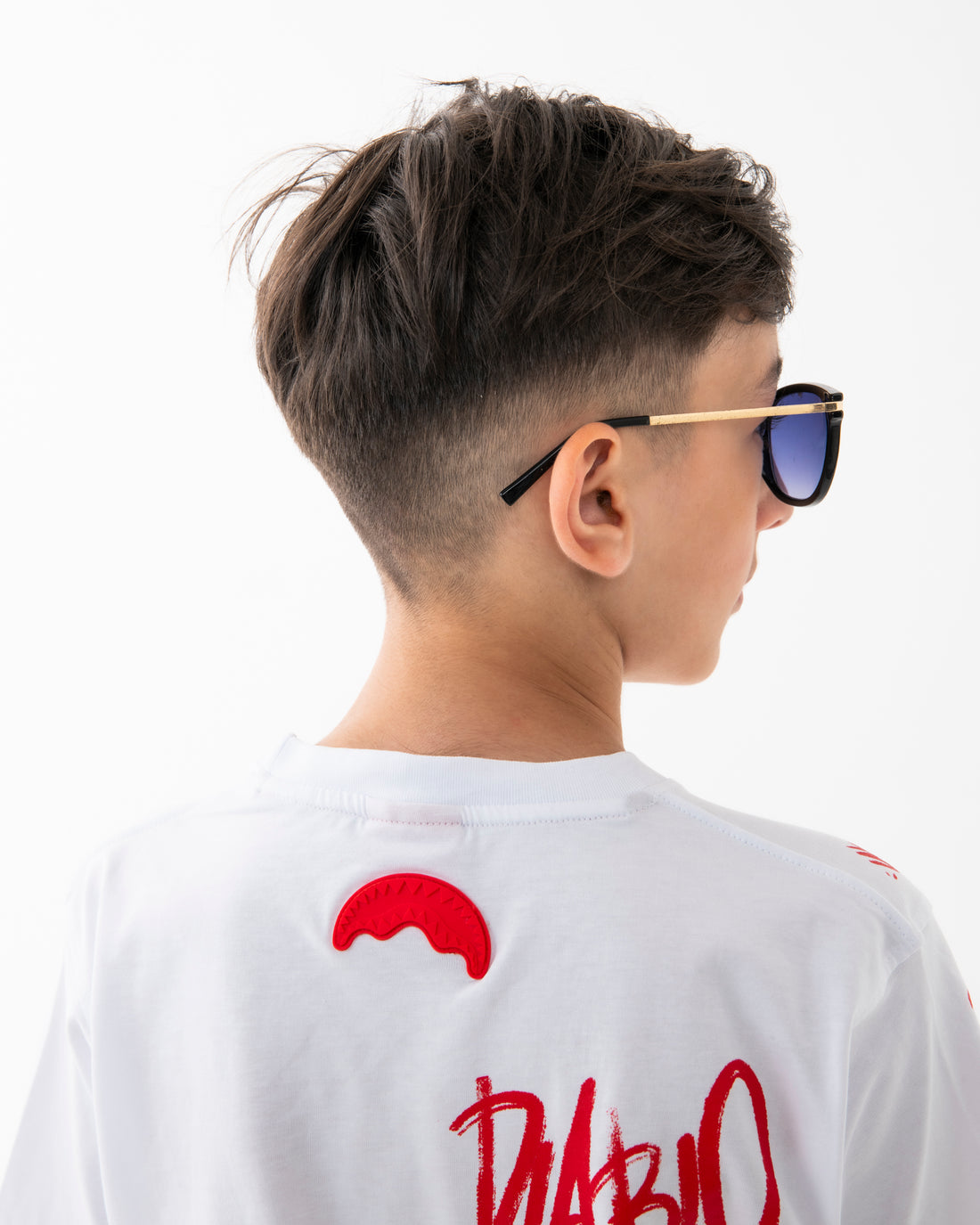 VANDAL DIABLO BEAR WHITE REGULAR T-SHIRT