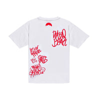 VANDAL DIABLO BEAR WHITE REGULAR T-SHIRT