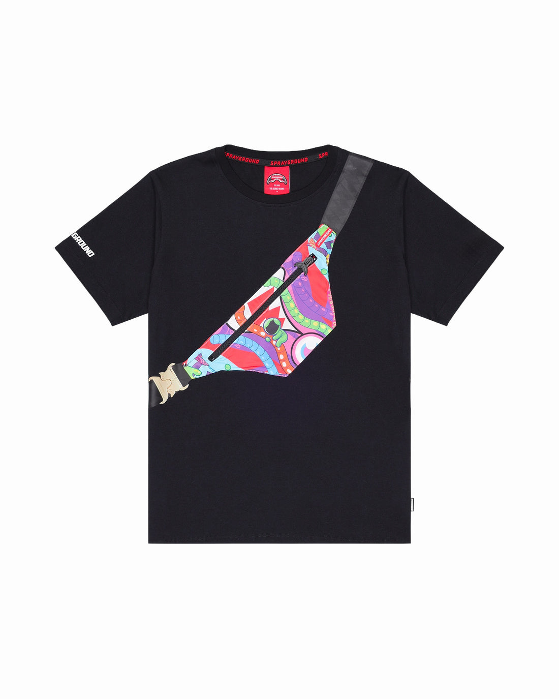 MIND TRIP CROSSBODY REG T-SHIRT BLK