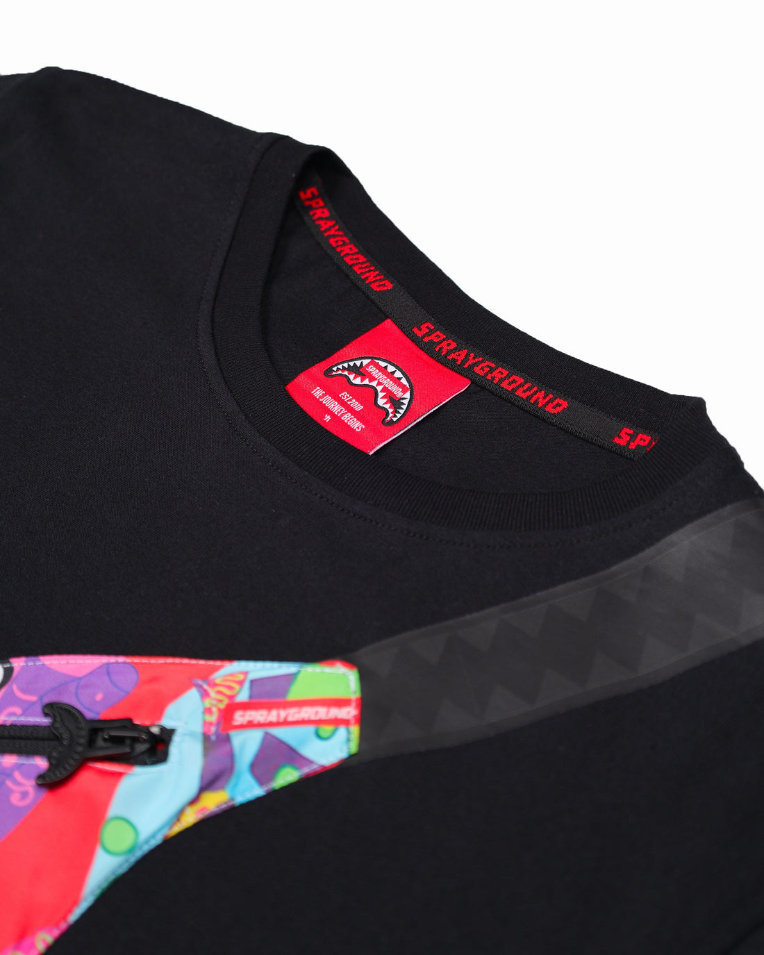 MIND TRIP CROSSBODY REG T-SHIRT BLK