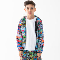 SPRAYGROUND WRITERS BACKPACK IN THE WHITE CREWNECK