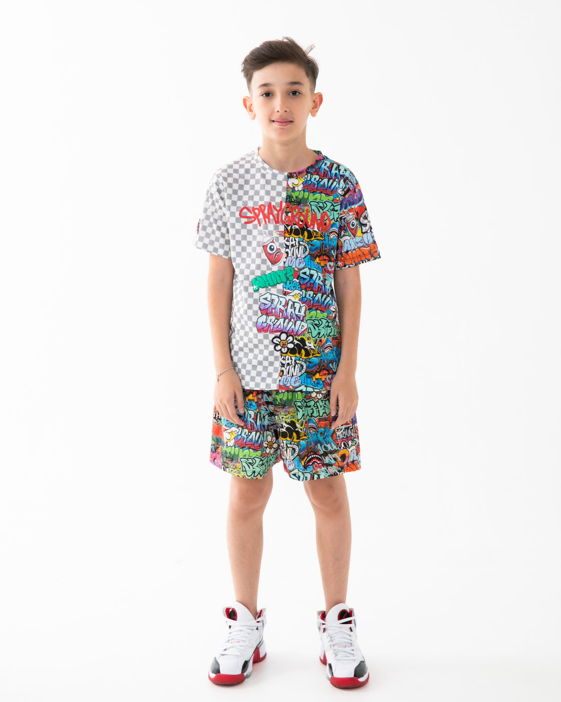 SPRAYGROUND WRITERS SPLIT REGULAR T-SHIRT