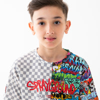 SPRAYGROUND WRITERS SPLIT REGULAR T-SHIRT