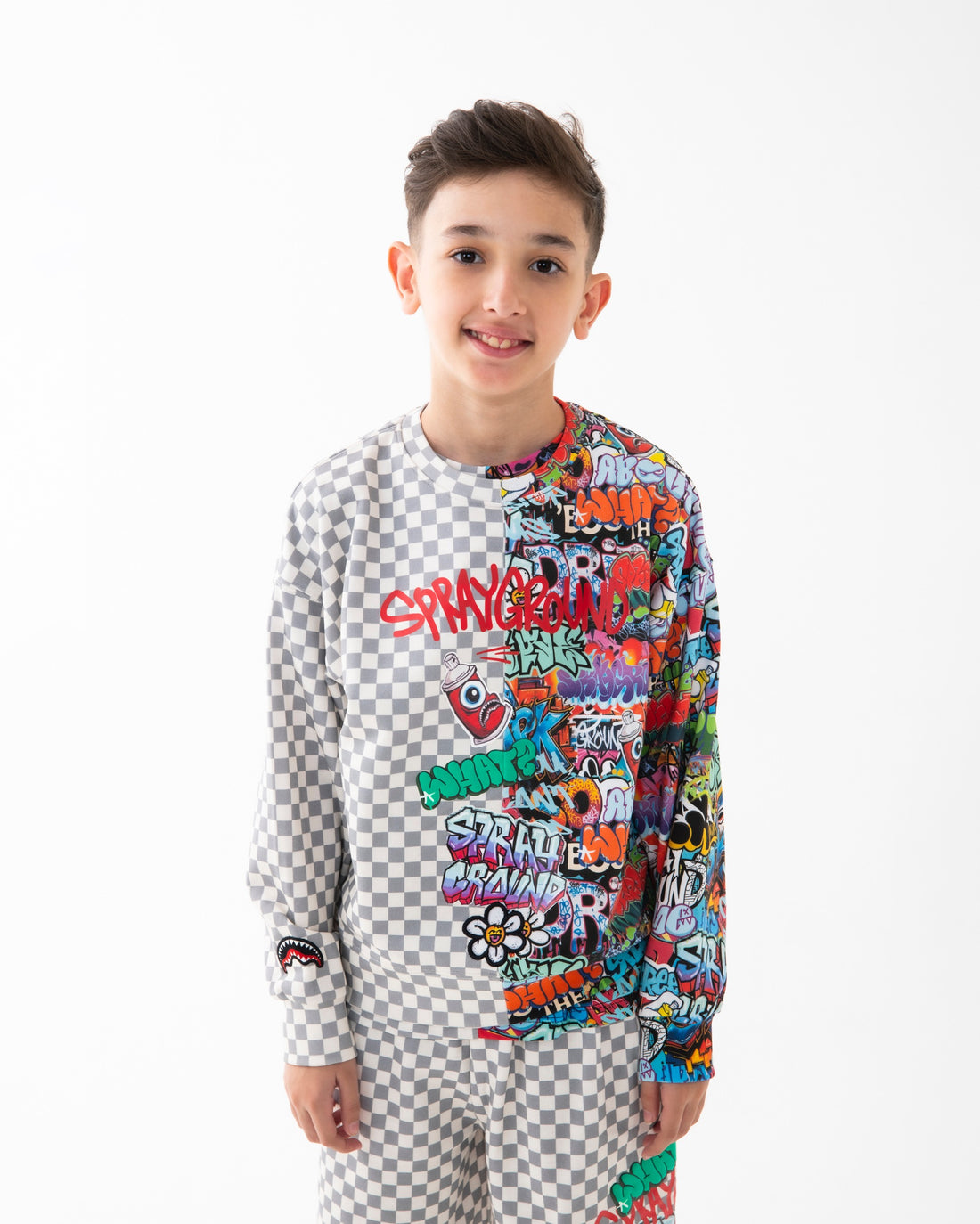 SPRAYGROUND WRITERS SPLIT OVER CREWNECK