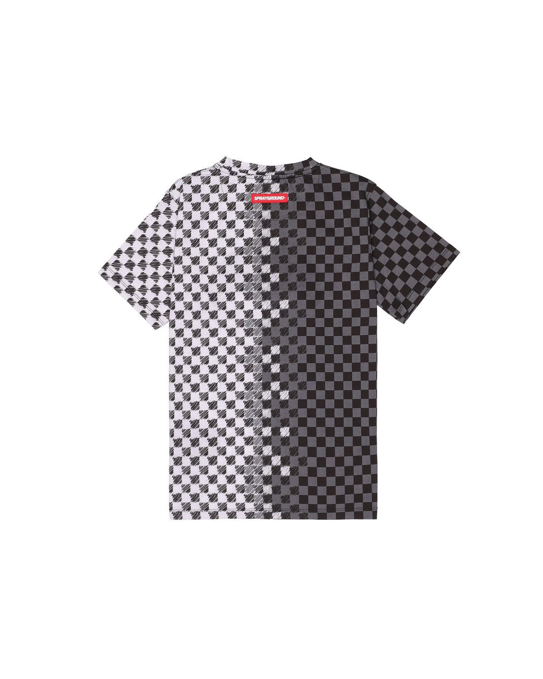 CHECKERED SKETCH REGULAR T-SHIRT