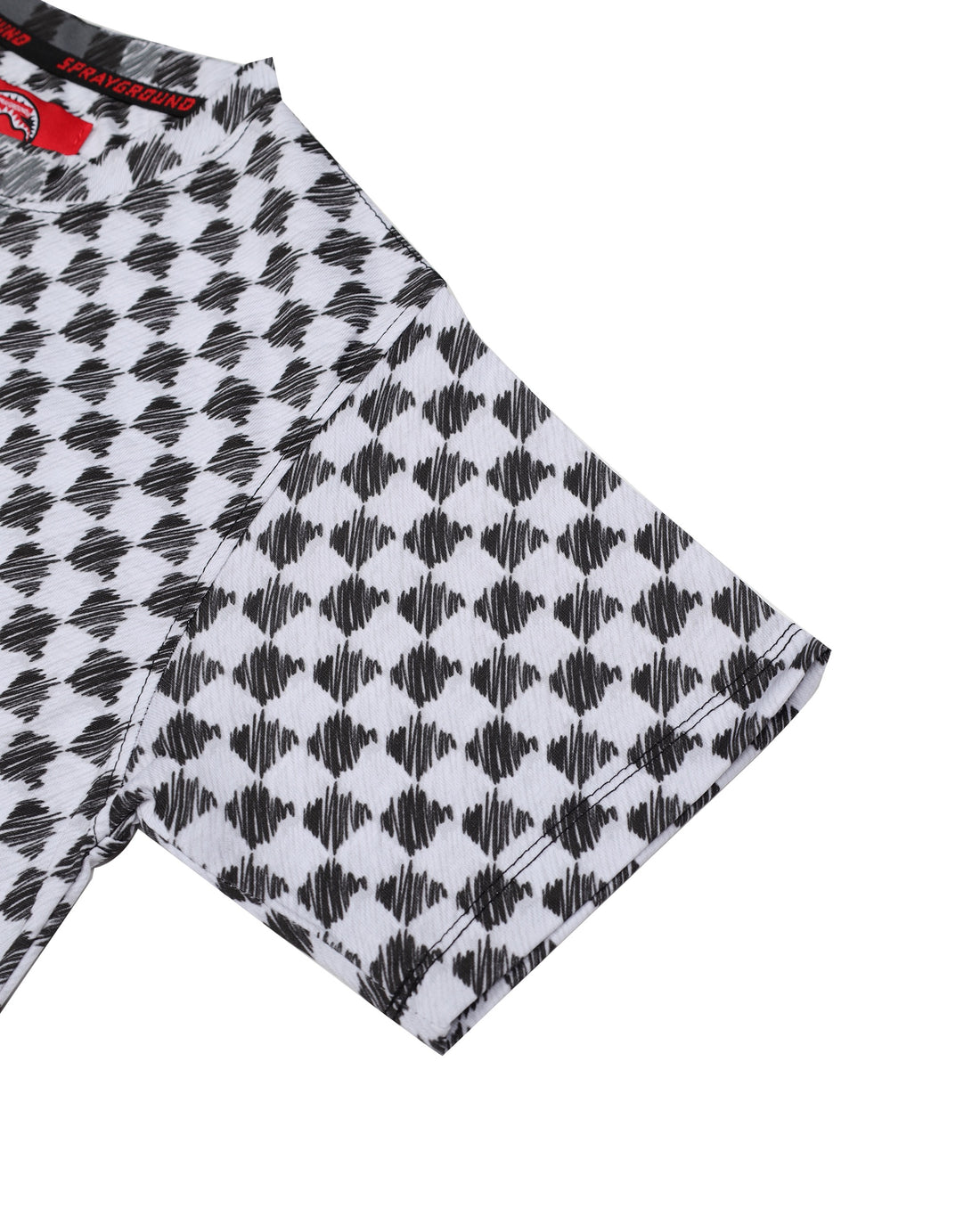 CHECKERED SKETCH REGULAR T-SHIRT