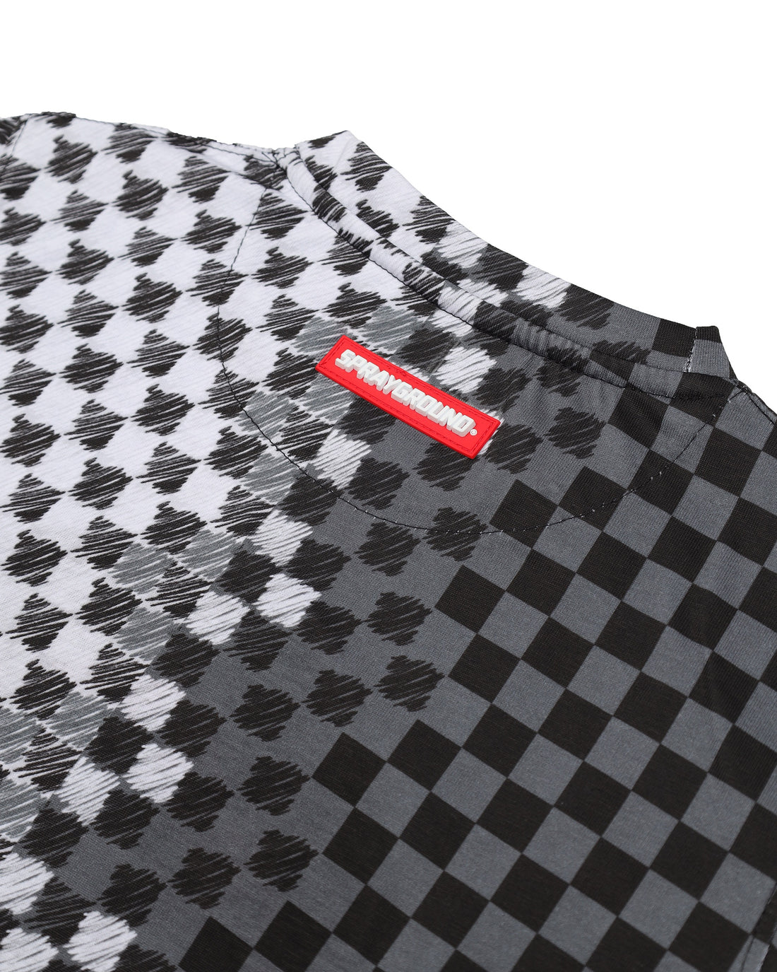 CHECKERED SKETCH REGULAR T-SHIRT
