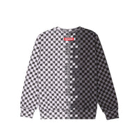 CHECKERED SKETCH REGULAR CREWNECK