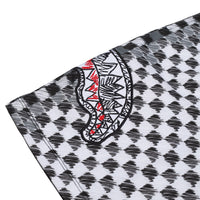 CHECKERED SKETCH SHORTS