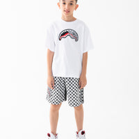 CHECKERED SKETCH SHORTS