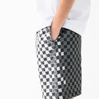CHECKERED SKETCH SHORTS