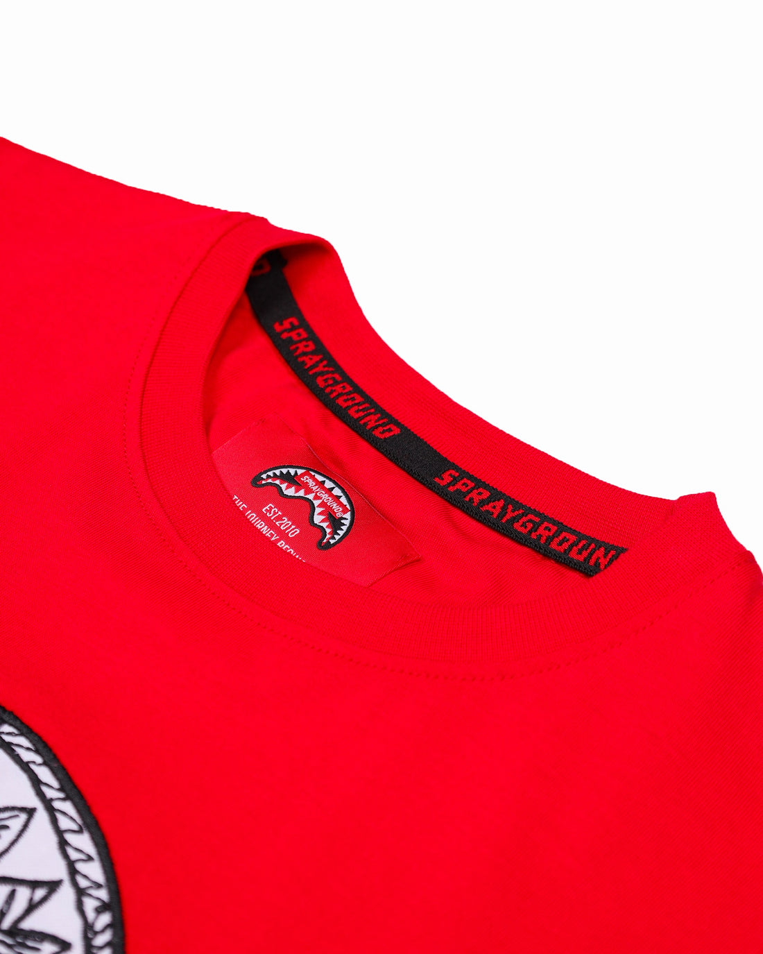 SKETCH SHARK RED OVER T-SHIRT